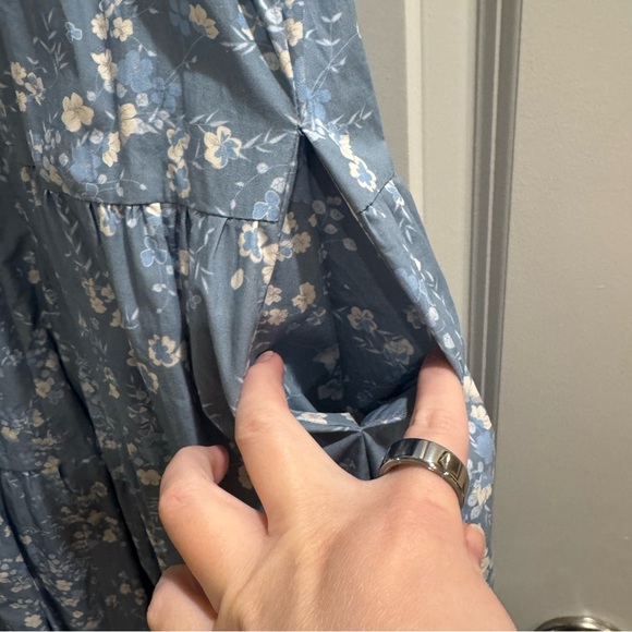 Altar'd State Blue Floral Dress - Picture 4 of 4